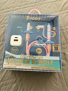 Tri-Charge Power Bundle - Pink made for iPhone, iPad, iPod